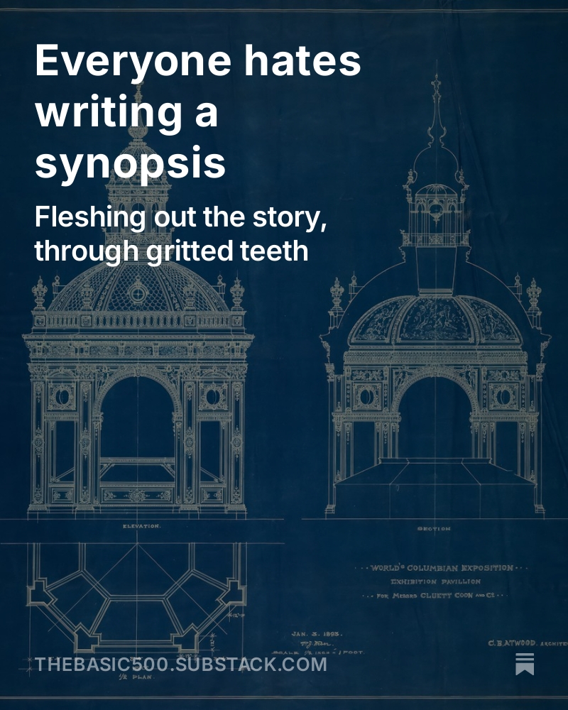 SouthsideGav's tweet image. Latest Substack, on why everyone hates writing a synopsis (link in reply) #writingadvice #writingcommunity #creativewriting #AuthorLife