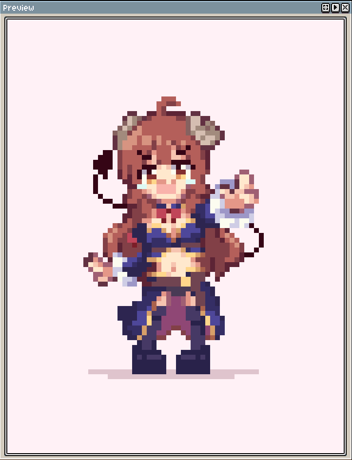 ドット絵です。