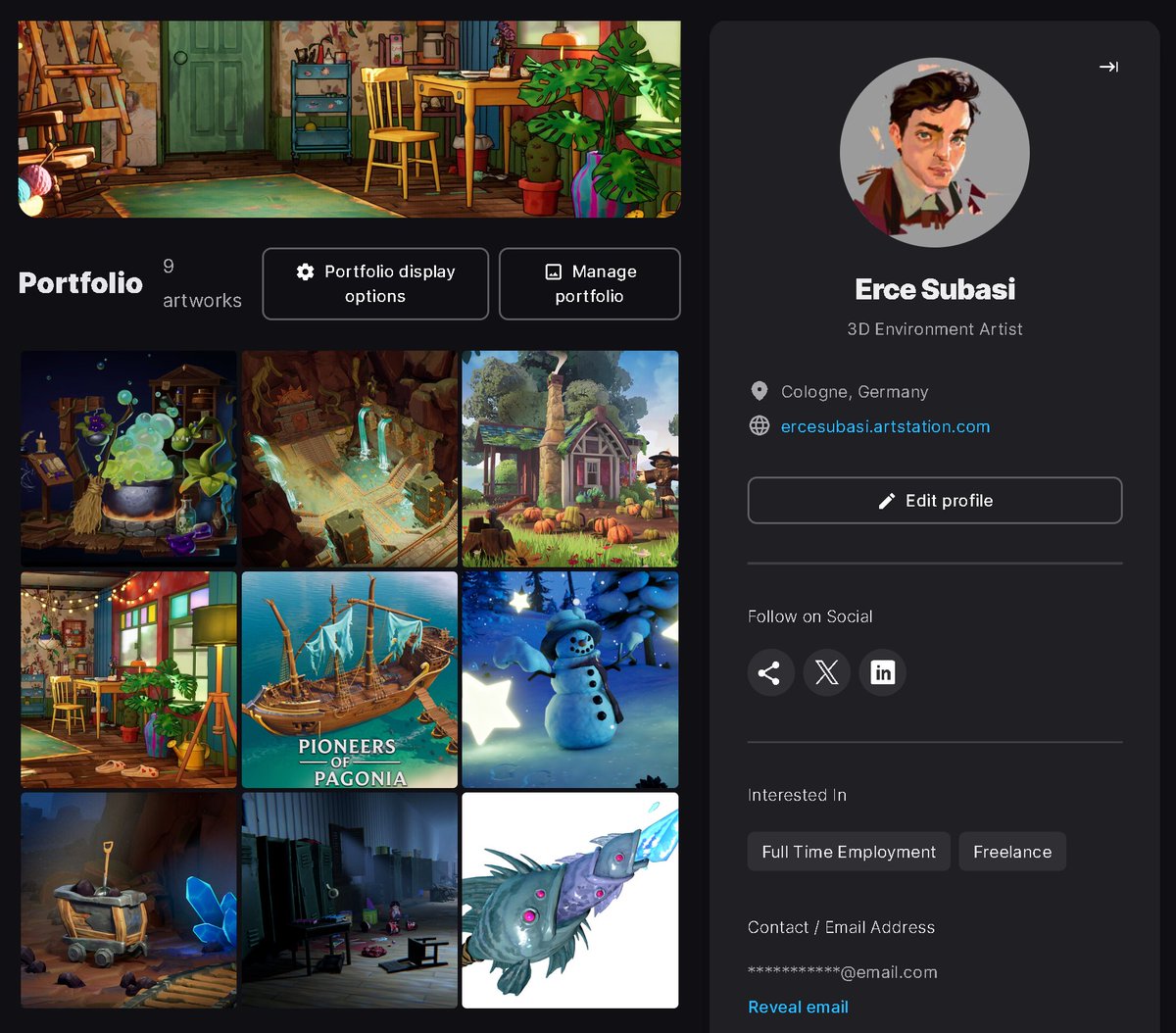 erce_subasi's tweet photo. Well, this is my portfolio at the moment 🌱 https://t.co/F8sQRSdLjJ