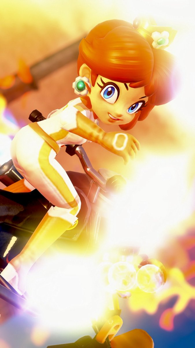 クールなデイジーちゃん🌼
#MarioKartWorld
#マリオカートワールド写真部 
#PrincessDaisy