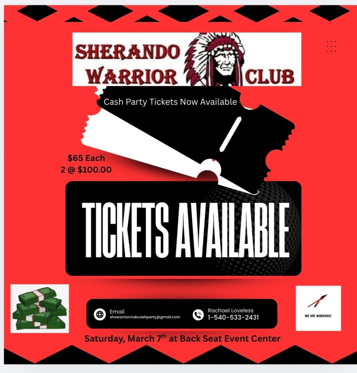 SherandoBase's tweet image. Please support the Warrior Club