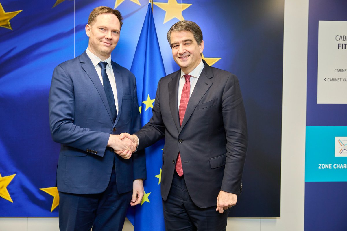 🇪🇺 🇱🇹 Oggi a #Bruxelles ho incontrato Kristupas Vaitiekūnas Ministro delle Finanze della #Lituania.
Abbiamo discusso di politica di coesione, della strategia per le regioni al confine orientale e delle priorità legate al prossimo Quadro Finanziario Pluriennale, anche in vista