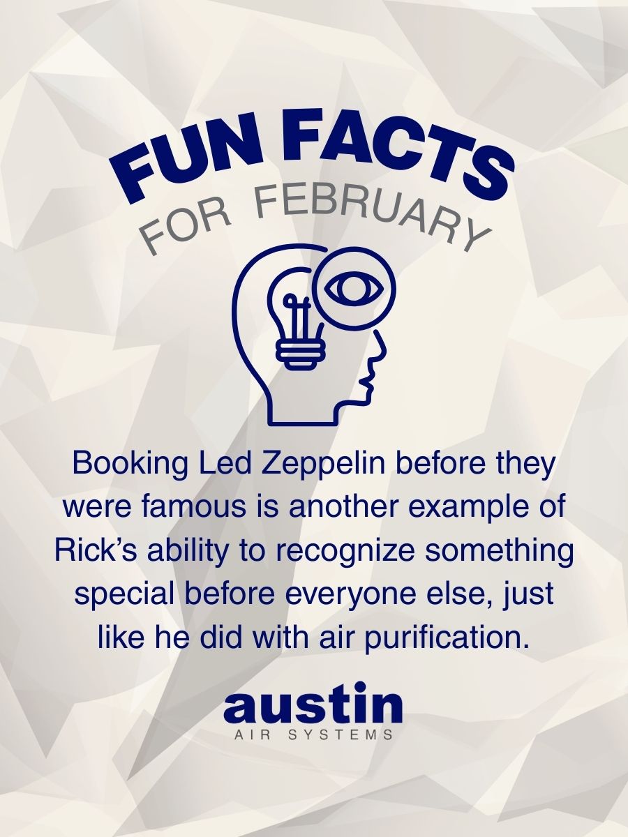 AustinAirLtd's tweet image. From impresario to inventor is a surprising career but bold moves and big pivots were kind of Rick’s thing.

It’s lucky for us he got out of the music industry.

Do you know anyone who found success by seeing what others didn’t yet see?

#AustinAir #FunFacts #RickTaylorFanClub