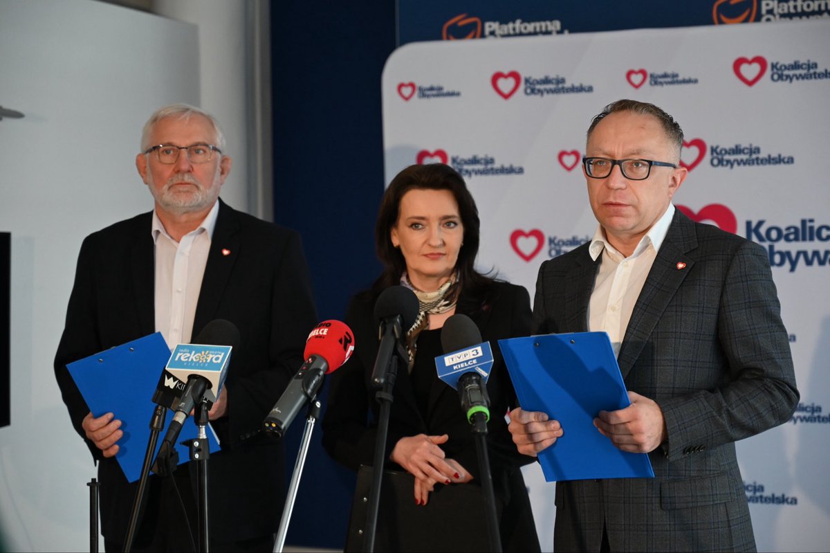 Kolejne inwestycje dla regionu świętokrzyskiego!

🚆 Powrót kolei pasażerskiej (linie 70 i 75) - 14,8 mln zł.
💧🔐 19,4 mln zł na cyberbezpieczeństwo wodociągów.
🚑 9,7 mln zł na lądowiska medyczne.
🏟 Modernizacja infrastruktury sportowej.

Inwestujemy w rozwój i bezpieczeństwo.