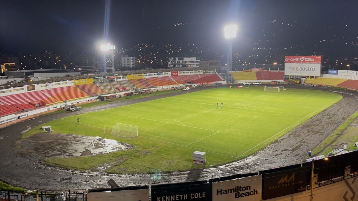 ¡HABRÁ SUDAMERICANA EN CUENCA! 

A la espera del informe formal de CONMEBOL sobre la inspección lumínica 💡 del 🏟️ Alejandro Serrano Aguilar, se le ha dicho al #DCuenca 🔴⚫️ que prepare todo para el partido de 04/MAR 🆚 #LibertadFC 

📌 Luego de semanas de estrés y tensión, es