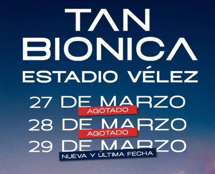 repórtate si vas a #TanBionicaEnVelez 🇫🇮