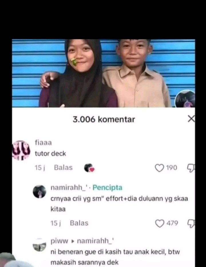 SIfinal's tweet photo. Oh gitu caranya ya dek https://t.co/dmi2G9kCVM