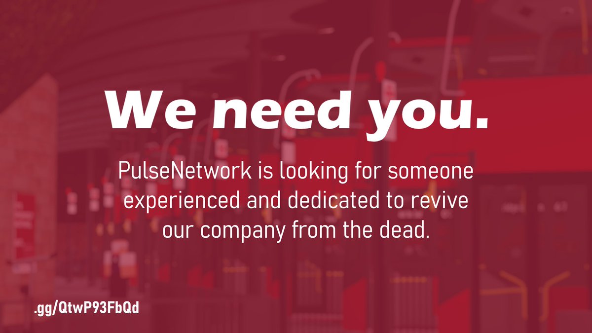We are currently seeking experienced professionals to fill several key management positions and help steer the company through a critical period, stabilise operations, and drive a successful turnaround.

📢 Please open a ticket in our communications server if you can help.