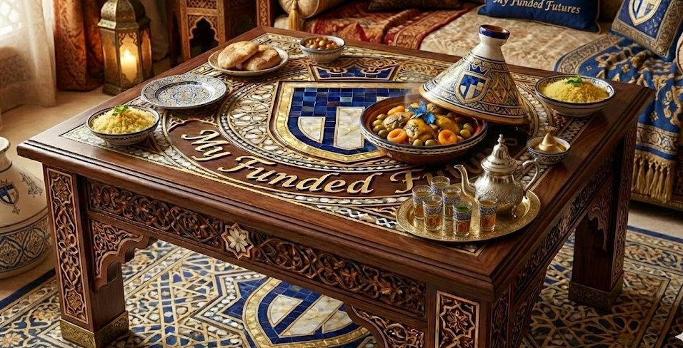raalivr's tweet photo. Inspired by the epic MFFU rug from @FlowDiscip81122, I had to set up a true Moroccan feast for our trading family! 🇲🇦🔥 Who is hungry for some payouts today? Join the live here: https://t.co/l44Hn5ylLi
@myfundedfutures 
@MAGNUS_FUTURES 
@MyFundedTV 
#MFTV #FinancialFreedom
#Forex https://t.co/4U5KoYmXUc