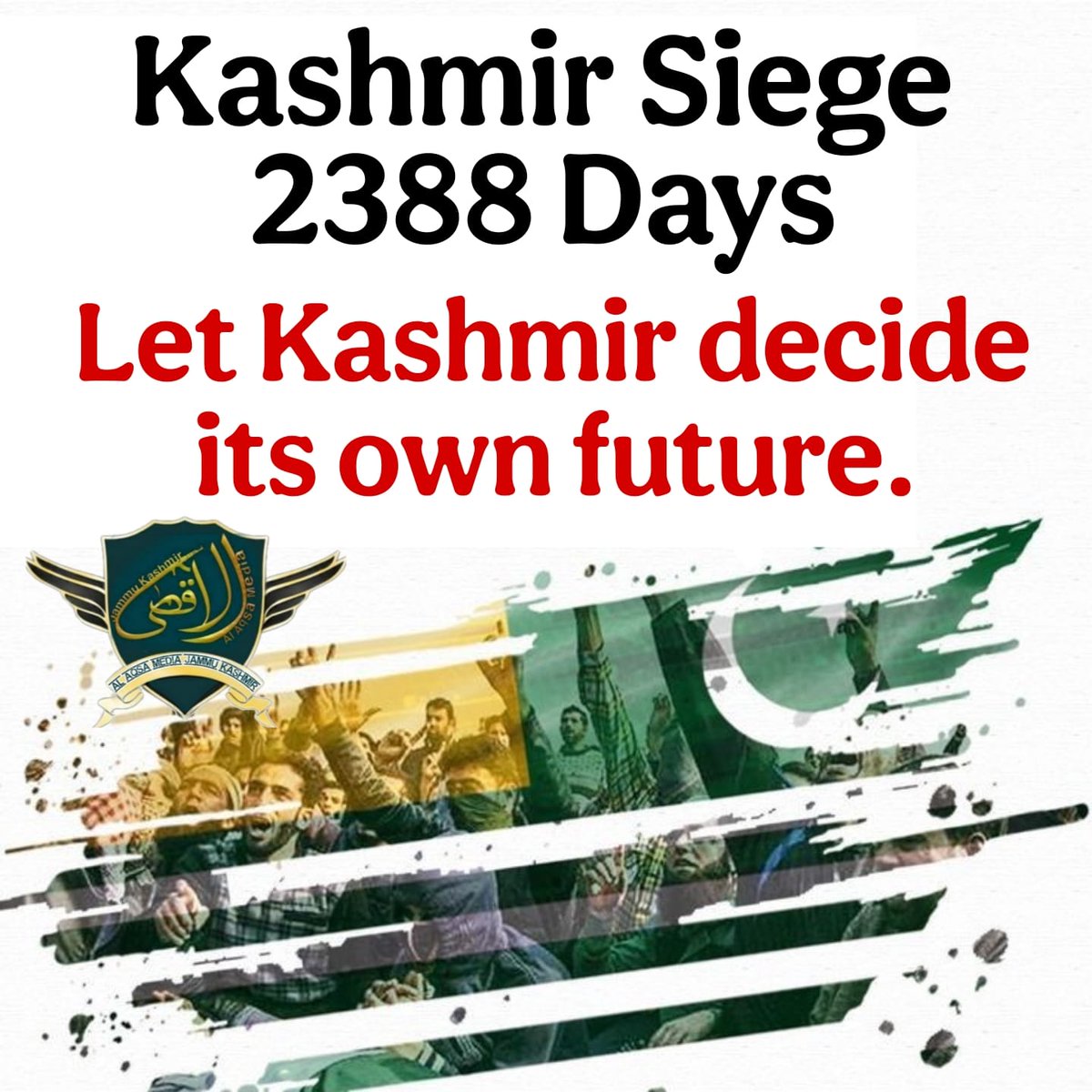 AlhaqRustami's tweet photo. بھارت کے غیرقانونی زیرِقبضہ جموں کشمیر میں آرٹیکل 370 کی منسوخی اور جبری فوجی محاصرے کا 2388 واں دن

🍁🍁🍁     

یہ میرا چنار ہے ، یہ میری جھیل ، میرا وطن

اسے لہو سے سینچتا ہے میرا ہر اک گل بدن

کوئی چھین نہیں سکتا مجھ سے میرا حقِ خودارادیت
میری پہچان ہے کشمیر، میری شان ہے حریت https://t.co/kUjwM6U7I1