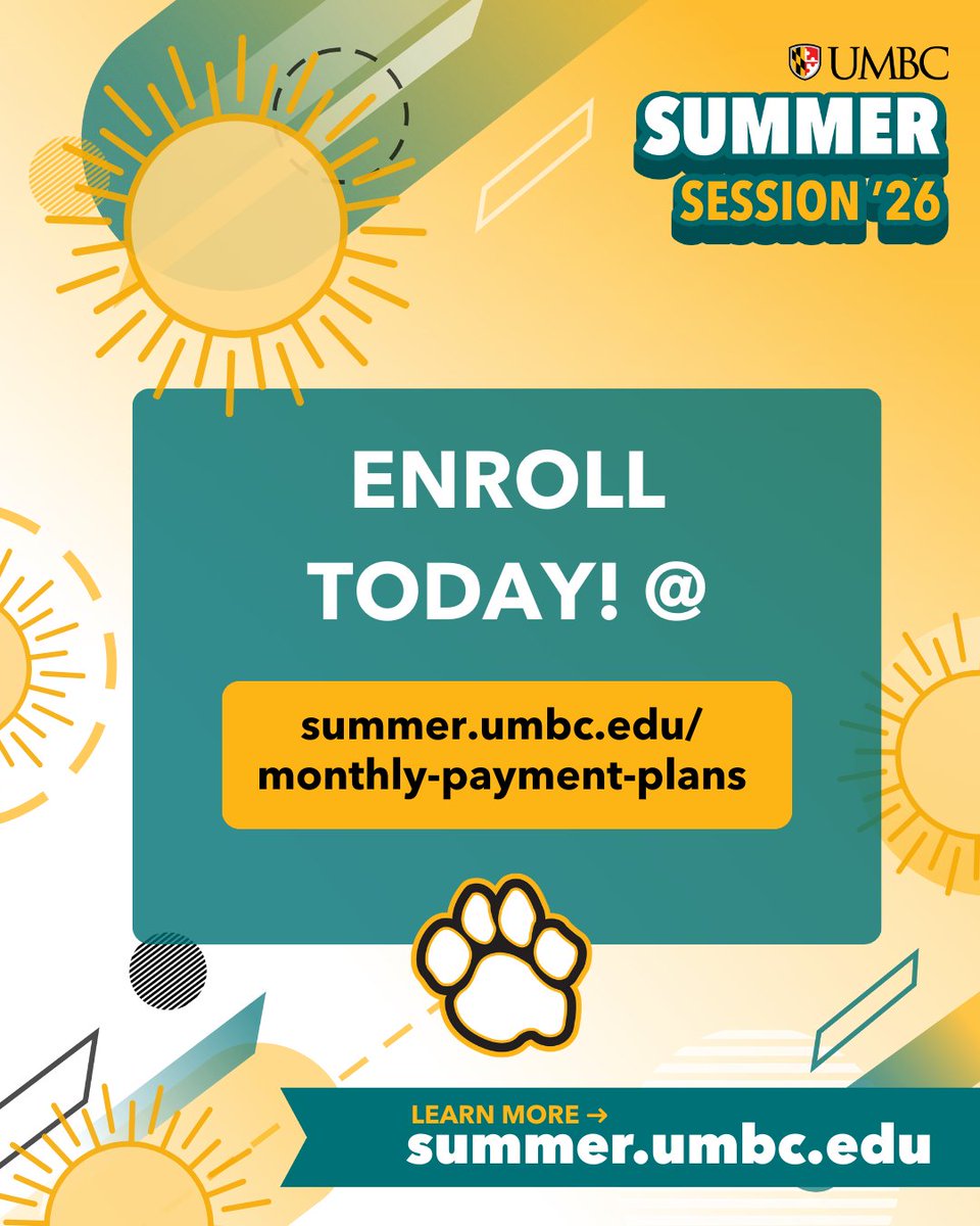 UMBC Summer & Winter Session tweet media