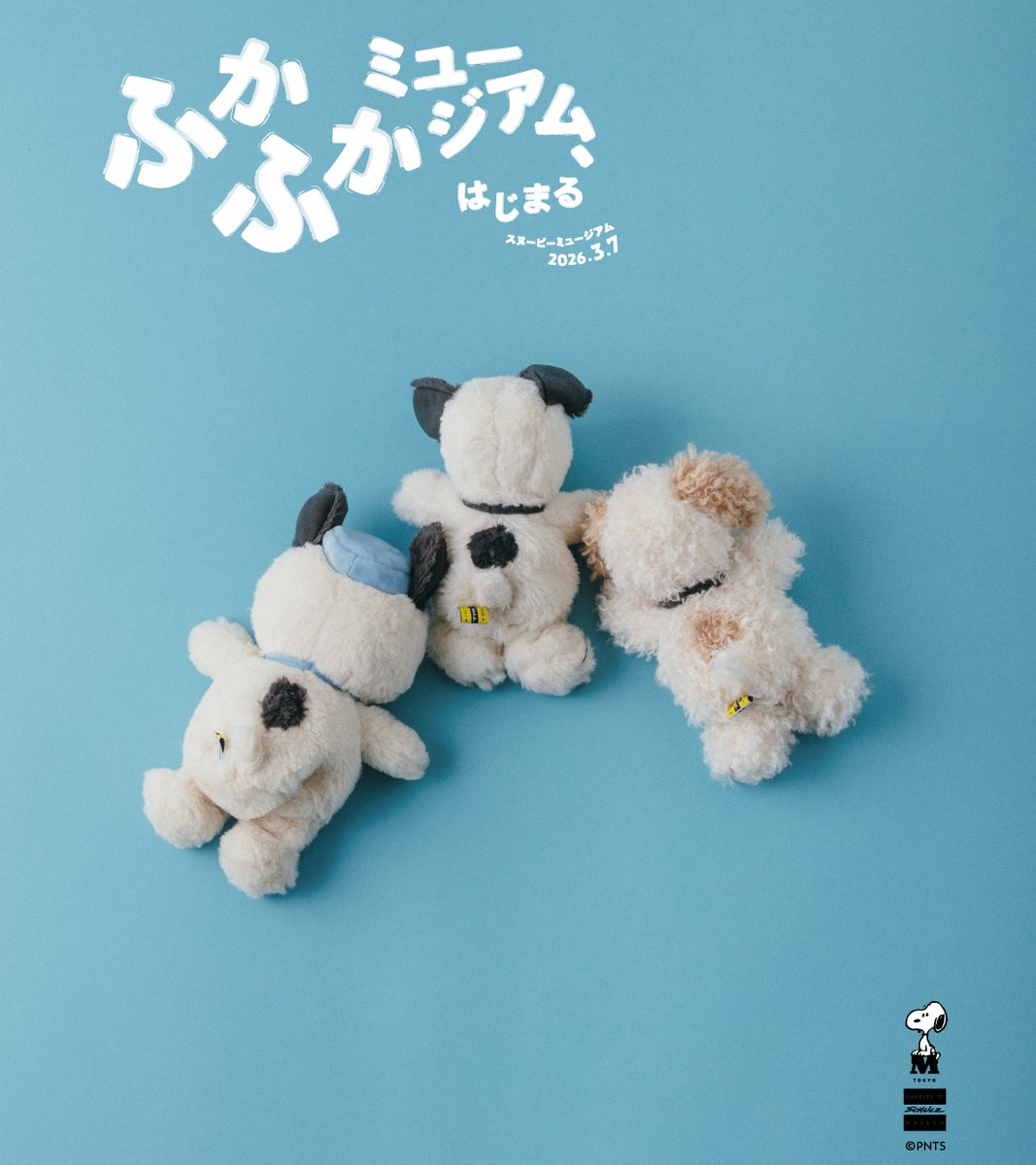 snoopy_m_tokyo's tweet photo. 2026.3.7(Sat) ふかふかミュージアム、はじまる
https://t.co/6pRKHMdfh0 https://t.co/28wOayaw5p