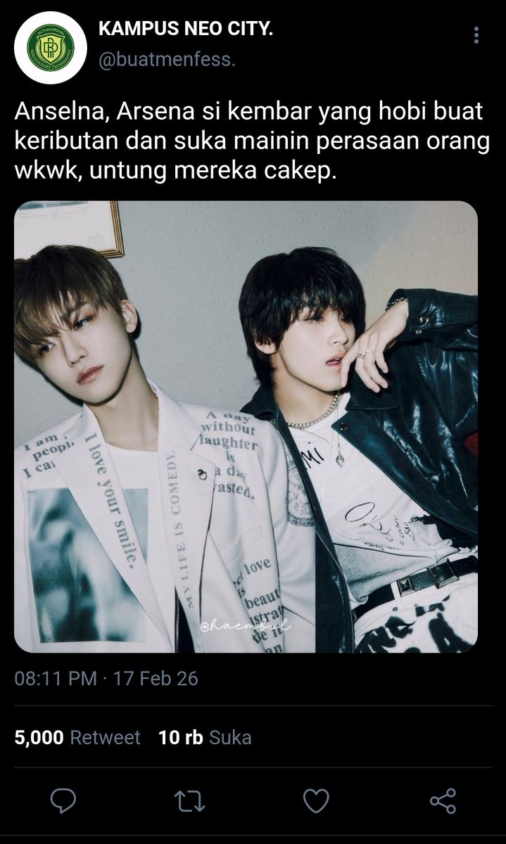 itsmenadia31's tweet photo. Nomin prompt au.

By @.itsmenadia31 https://t.co/UJ9zLSHa1W