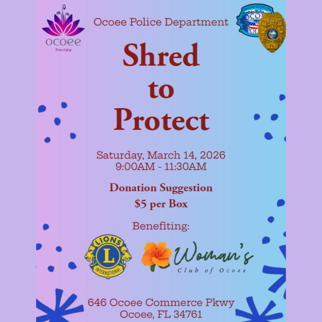 Ocoee Police Department tweet media