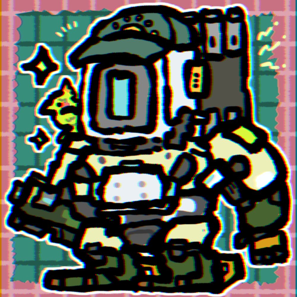 cbges5555's tweet photo. 🤖#Overwatch2 の #Bastion くん をかきました  #Overwatch2fanart 
💙おちびの一言『戦車モードが楽しいお方なのですよ』 https://t.co/duKOXn21o5