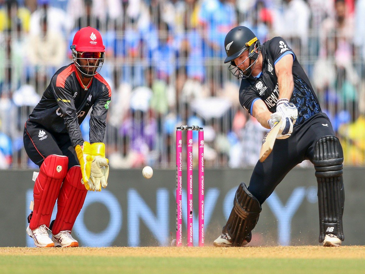 ani_digital's tweet photo. T20 WC: Glenn Phillips becomes NZ's joint 2nd-highest six-hitter in T20Is
Read @ANI Story |
https://t.co/JcNgyBdFCy
#GlennPhillips #NewZealand #ICCT20WC #cricket #NZvsCAN https://t.co/Uw6m7gBk9J
