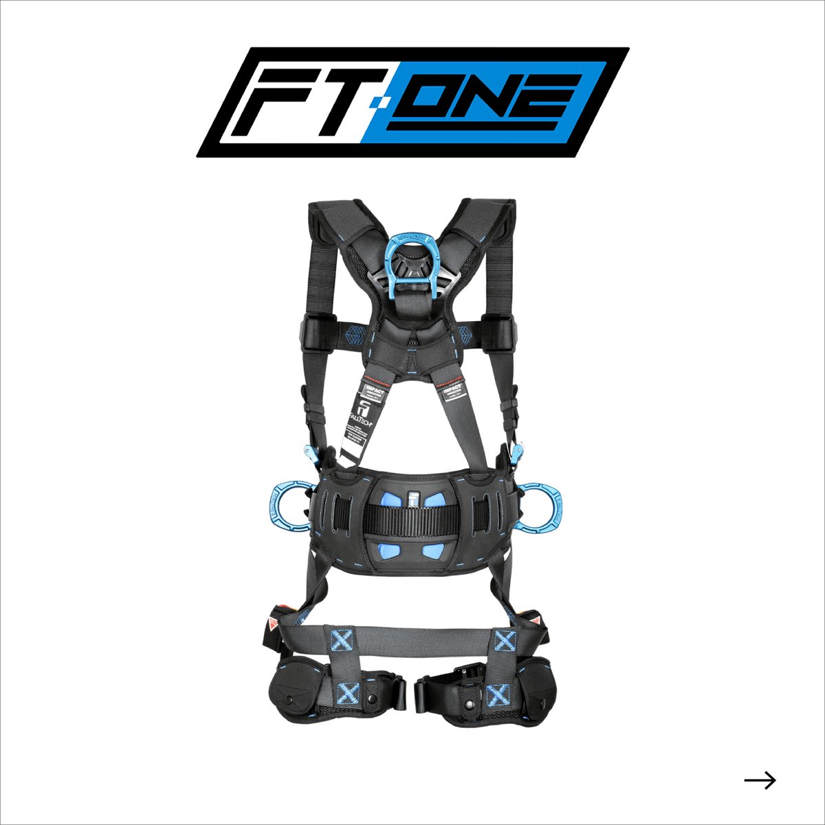 FallTechSafety's tweet photo. The FT-One® Full-Body Harness is engineered to solve the most common complaints workers at height have in the field—from tool sag to constant D-ring adjustments. 

Upgrade your crew’s performance with the harness that works as hard as they do.

 #falltech #safetyfirst #ppe https://t.co/9IbZ8sjVJ5