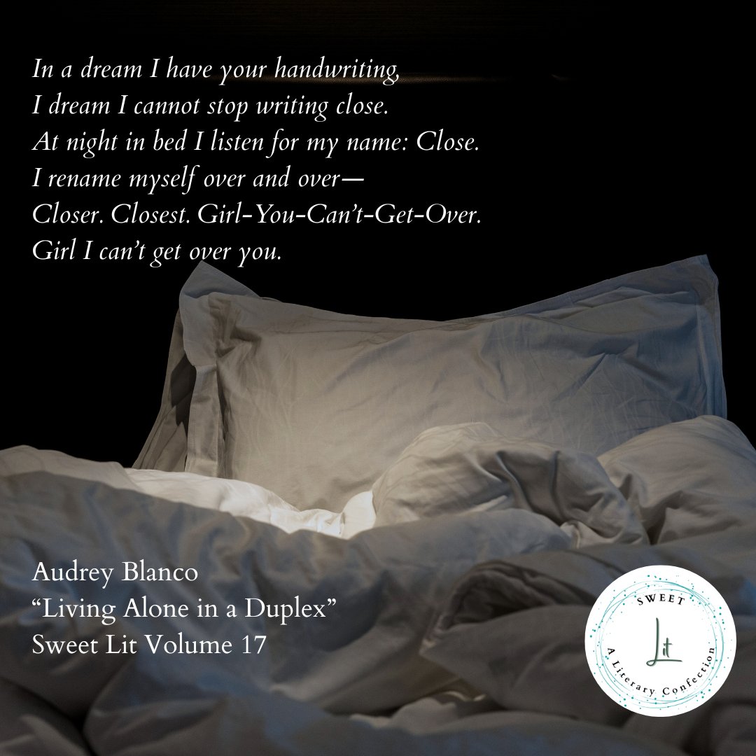 SweetLiterary's tweet photo. Read the rest of this sweet poem or hear it read by the author:

https://t.co/slf1tEtujF

#sweetlit #CNF #creativenonfiction #essaycommunity #cnfcommunity #poetry #graphicnonfiction https://t.co/xvTh3StvJt