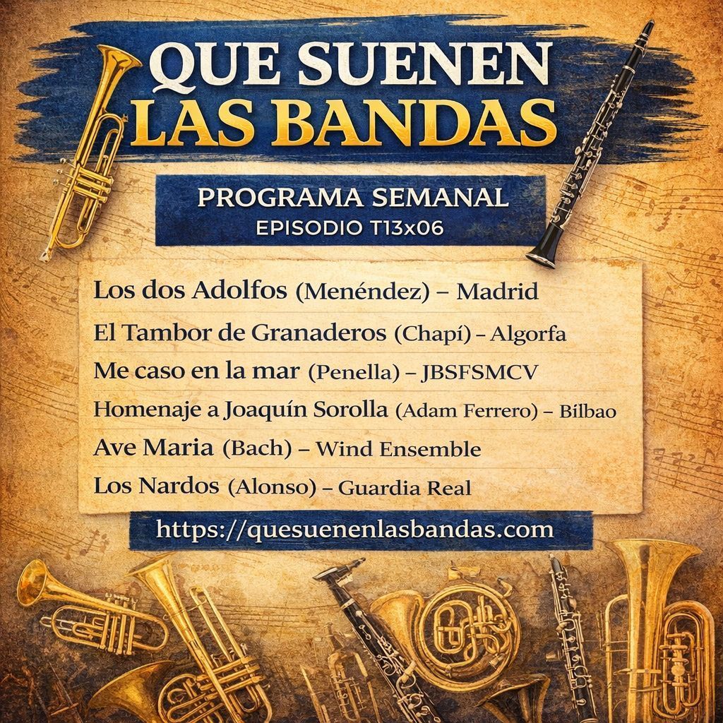 Que suenen las bandas | Jueves 19 de febrero a las 23h | Domingo a las 19h buff.ly/WtpCc8V