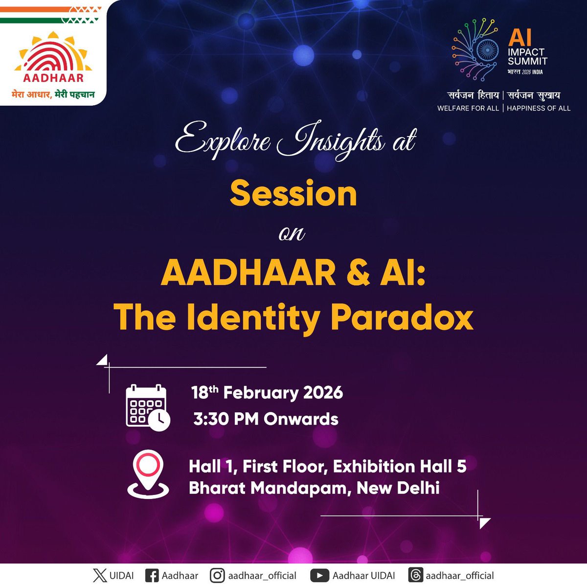 Aadhaar tweet media