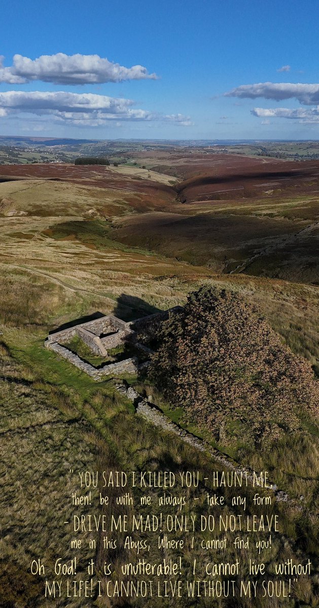 gazeaton61's tweet photo. Top Withens taken last September during my wonderful journey to Haworth. #wutheringheights #topwithens #emilybronte #dronephotography https://t.co/qVtjNqaU3U