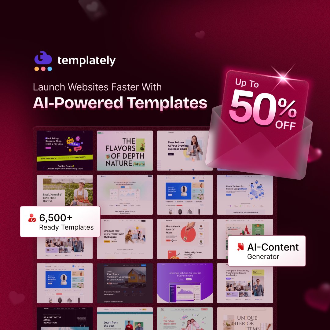 Templately tweet media