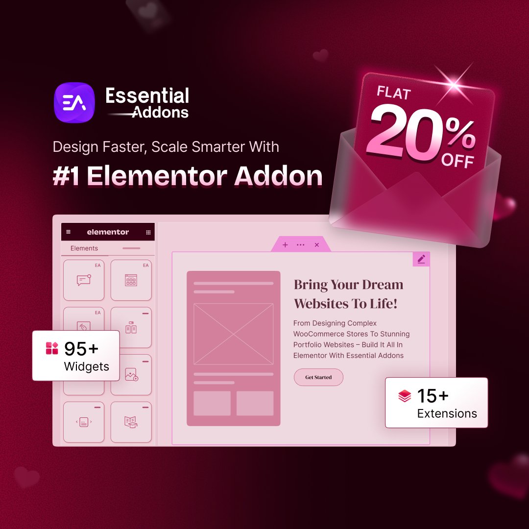 Essential Addons For Elementor tweet media