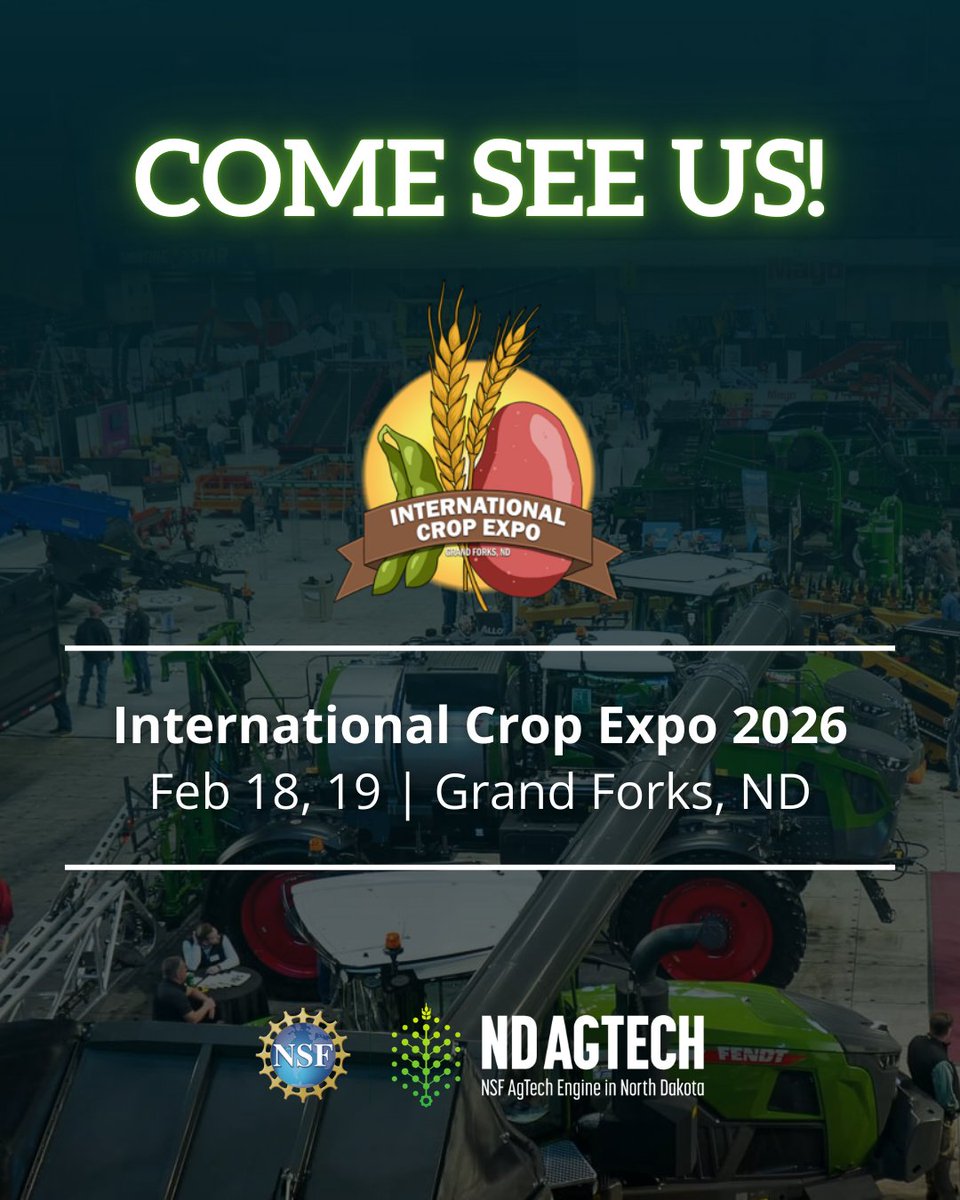 NSF AgTech Engine in North Dakota tweet media