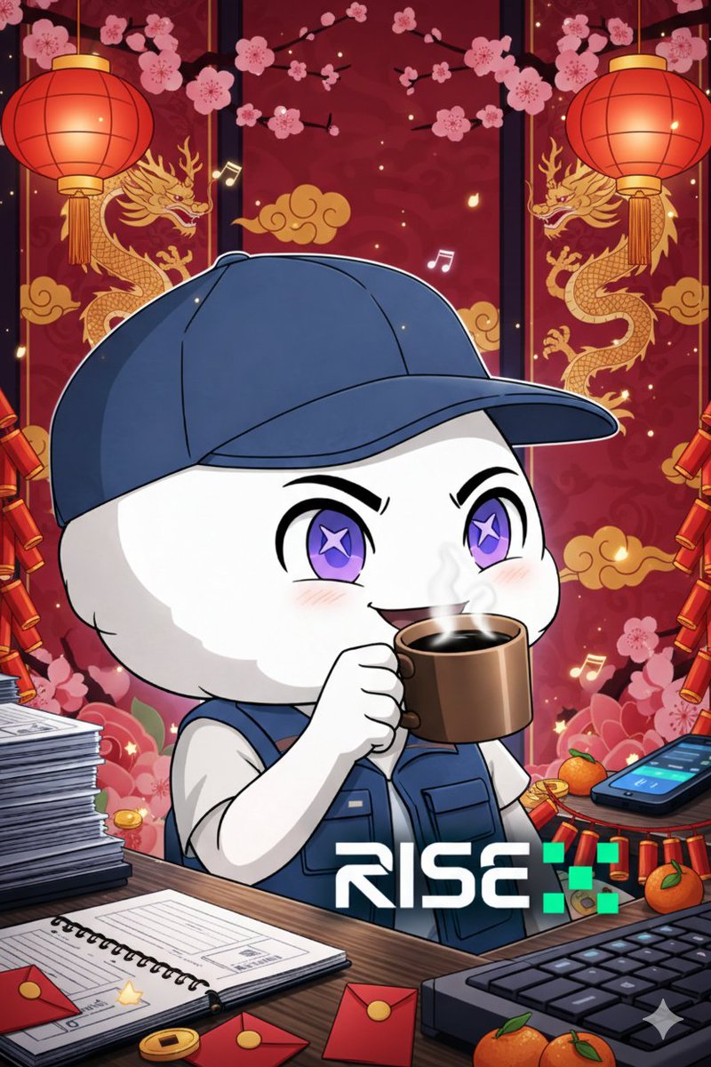 gRICE <a href="/risechain/">RISE</a> <a href="/risextrade/">RISEx</a>
Happy Chinese New Year 🏮🎆🎇
Peace be upon us all
#risechain #risextrade #community