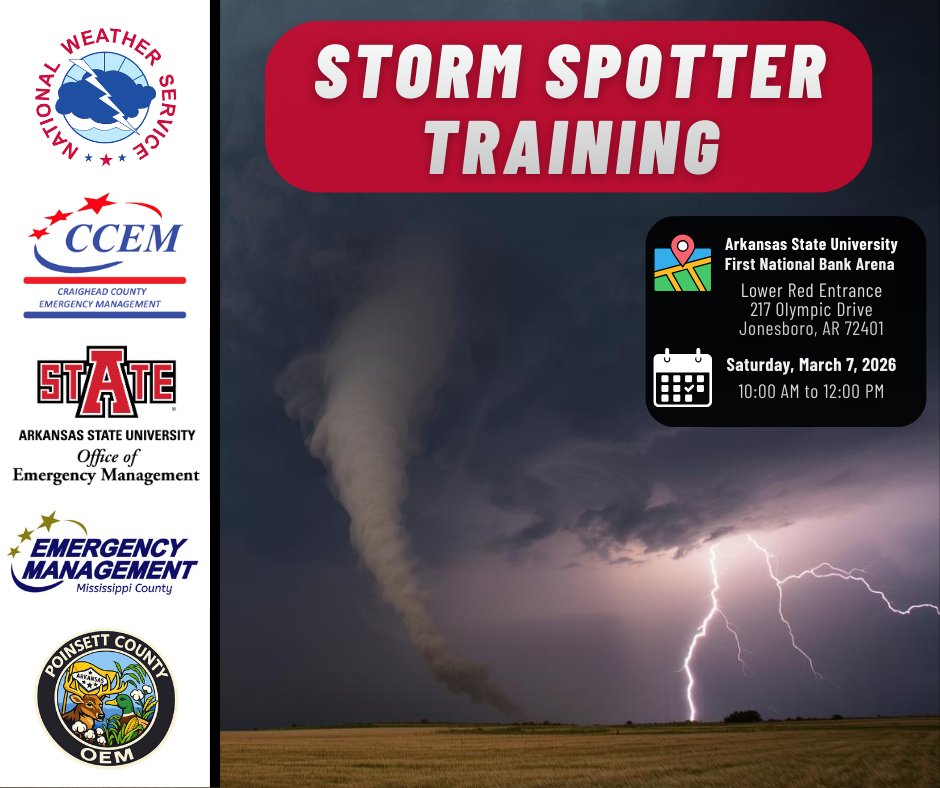 Craighead County Office of Emergency Management tweet media