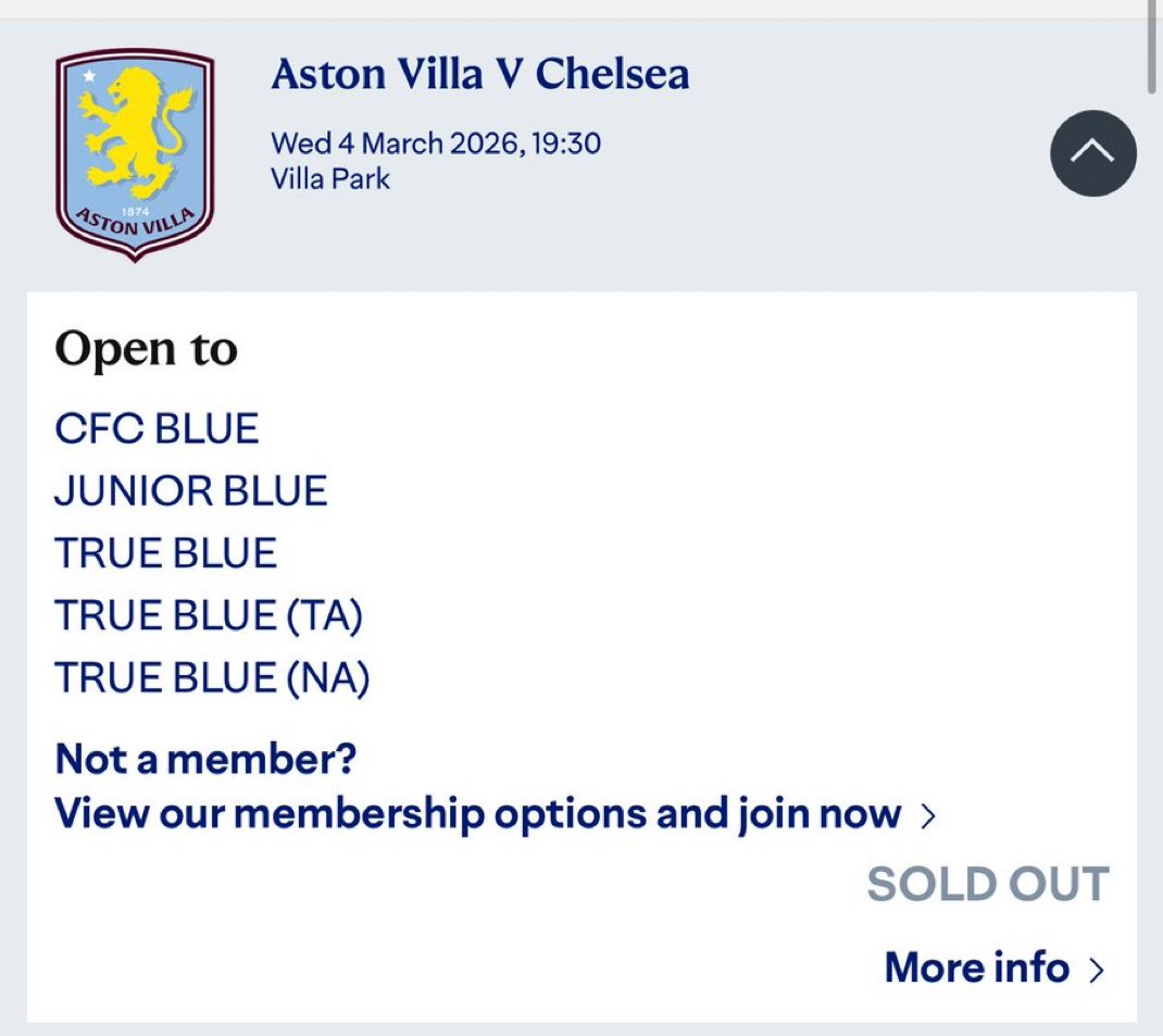 Chelsea VWR_ tweet media