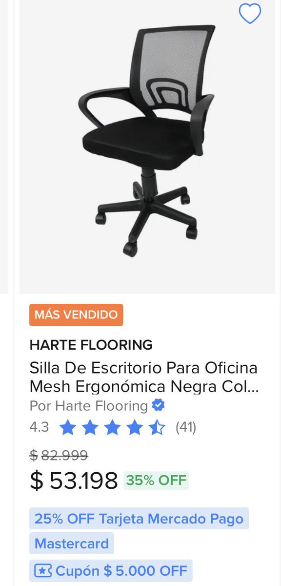 tbdescuentos's tweet image. Cupón extra para usar en mercado libre 

mercadolibre.com/sec/31ffa3i

#cupon #cupones #mercadolibre #mercadolibrearg #mercadolibreargentina #Argentina #cuponmercadolibre