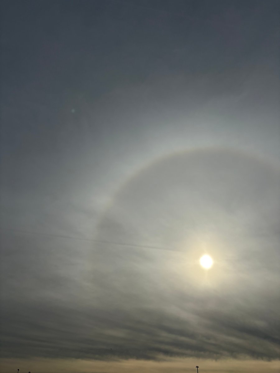 essex uk 

and people think this is normal !
not a chance it’s normal . i just took this , no filter or anything this is exactly what my photo captured
