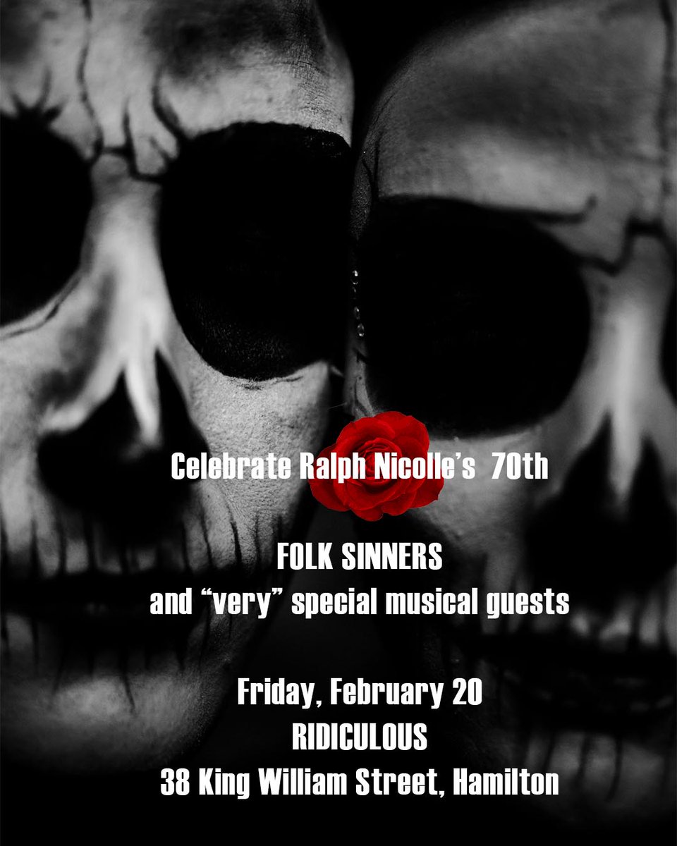 steelcitymusic's tweet photo. Folk Sinners Fri Feb 20, 2026 @ Ridiculous
https://t.co/y3vqIQVuDo #hamont #hamontevents #supportlivemusic #supportlivelocalmusic
@933CFMU @INDI1015fm @GoGunnersmith @gunner101 https://t.co/vUuMq2GiRF