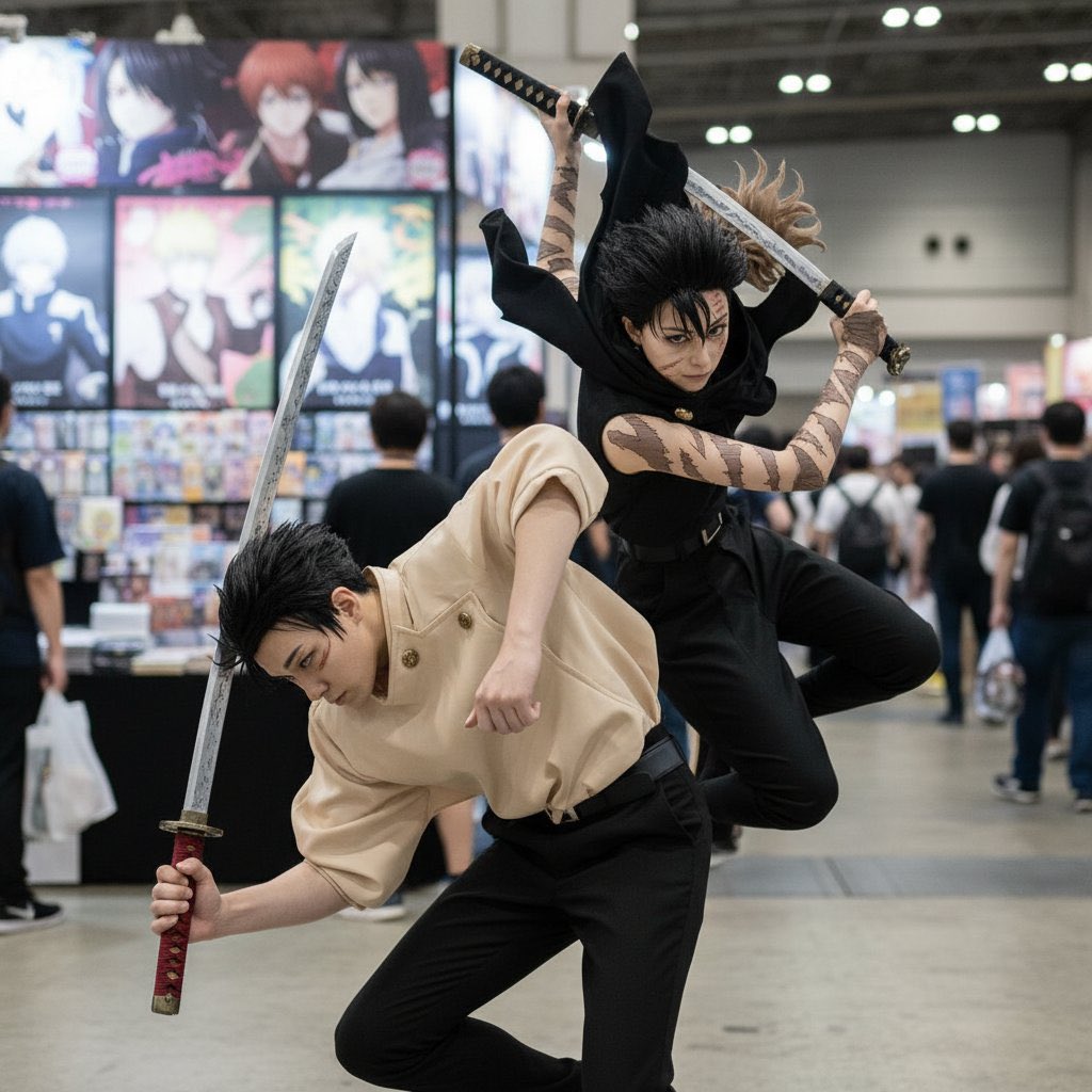 This Maki &amp; Yuta cosplay >>>