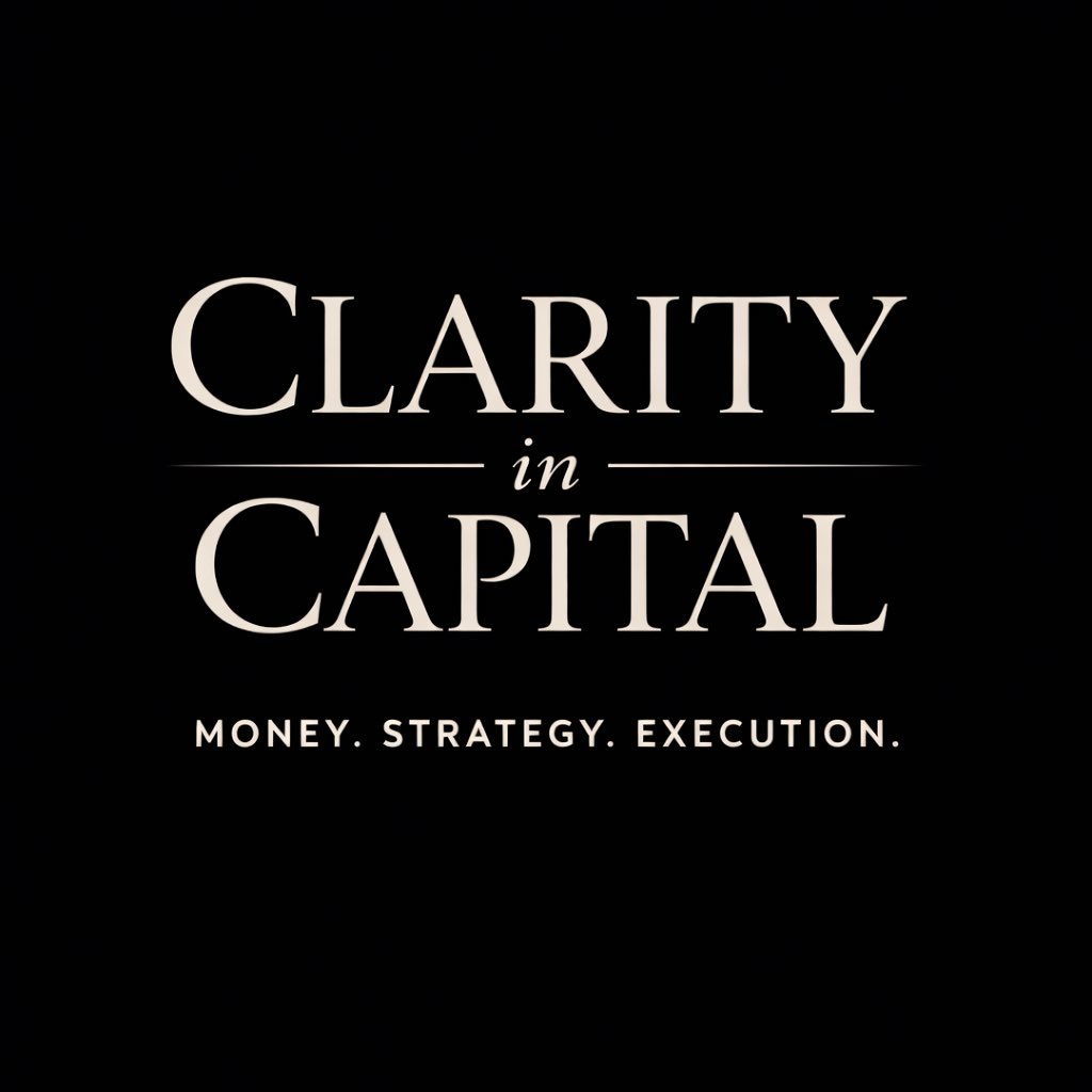 TheWholeEvent's tweet photo. Most people say they want financial freedom.

Very few own anything.

Positive cash flow is step one.

Ownership is step two.

Episode 4 of Clarity in Capital is live:

“Building Your First Asset.”

Your first asset doesn’t have to be big.
It has to be intentional. https://t.co/gaWJjNLQL8