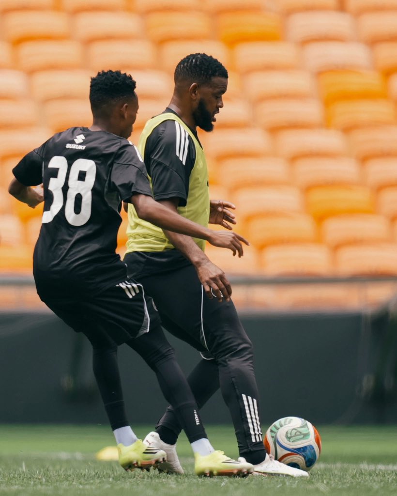 Orlando Pirates' MD-1 training session ahead of their Betway ...