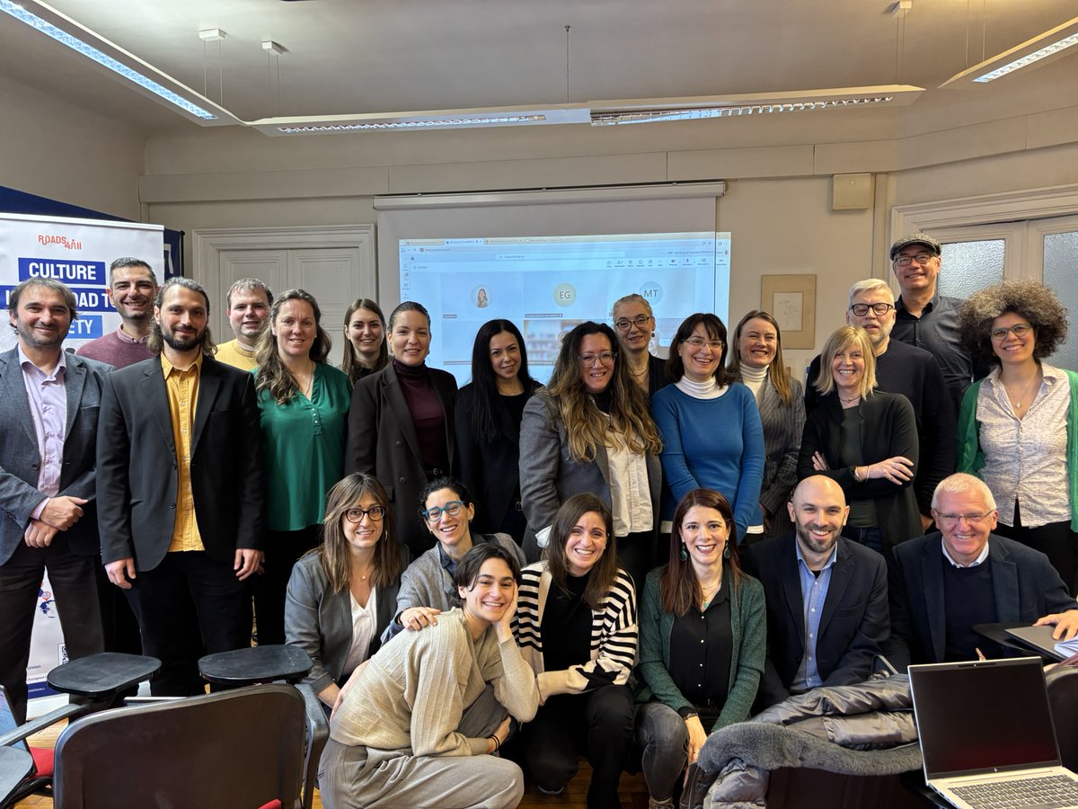 📸 It’s a wrap in Rome 🇮🇹

The Roads4All consortium concluded its first semester meeting after two days of updates &amp; road mapping a stronger traffic safety culture across Europe

Highlight: the Rome Living Road workshop with local stakeholders driving real change 🚦

#Roads4All