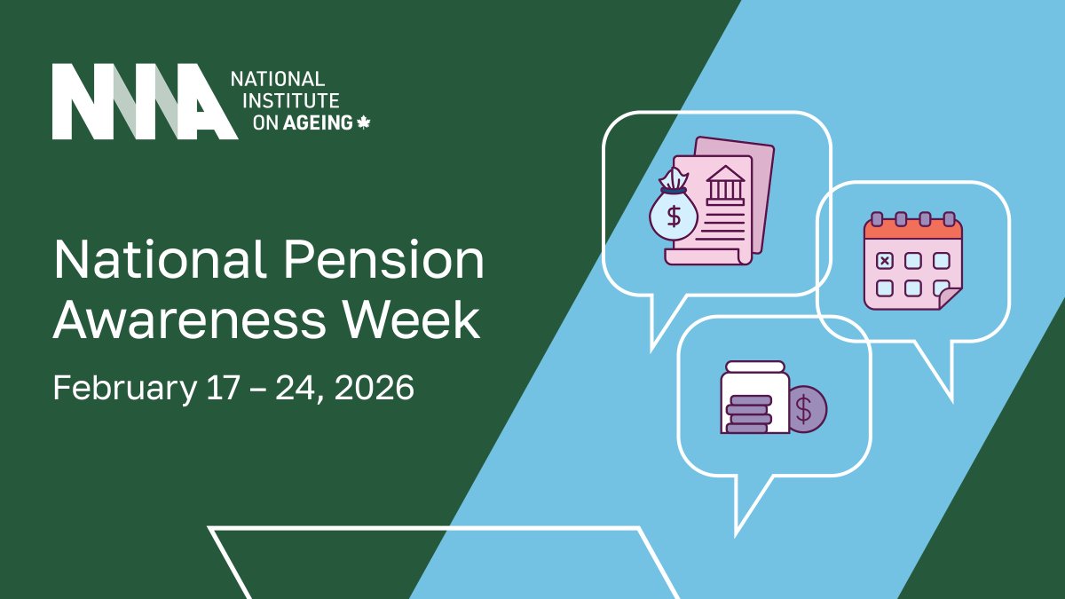 NIAgeing's tweet photo. 📢 Knowledge is power — and this Pension Awareness Week, we’re turning evidence into action.

In recognition of National Pension Awareness Week, the NIA is proud to release a major resource designed to strengthen retirement preparedness across Canada:

🔹 The Cost of Ageing Calculator—an interactive tool to help individuals better understand the real and rising costs associated with ageing in Canada.

🔗 https://t.co/Ps56RZ4ucT

🗓️ National Pension Awareness Week runs February 17–24, 2026. Together, we can build a more secure and informed retirement future for current and future generations.

#NationalPensionAwarenessWeek #CanadasRetirementFuture