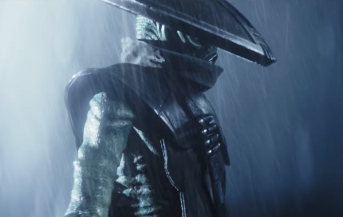 sw_holocron's tweet image. First look at the live-action debut of Embo, a bounty hunter from The Clone Wars, in THE MANDALORIAN AND GROGU