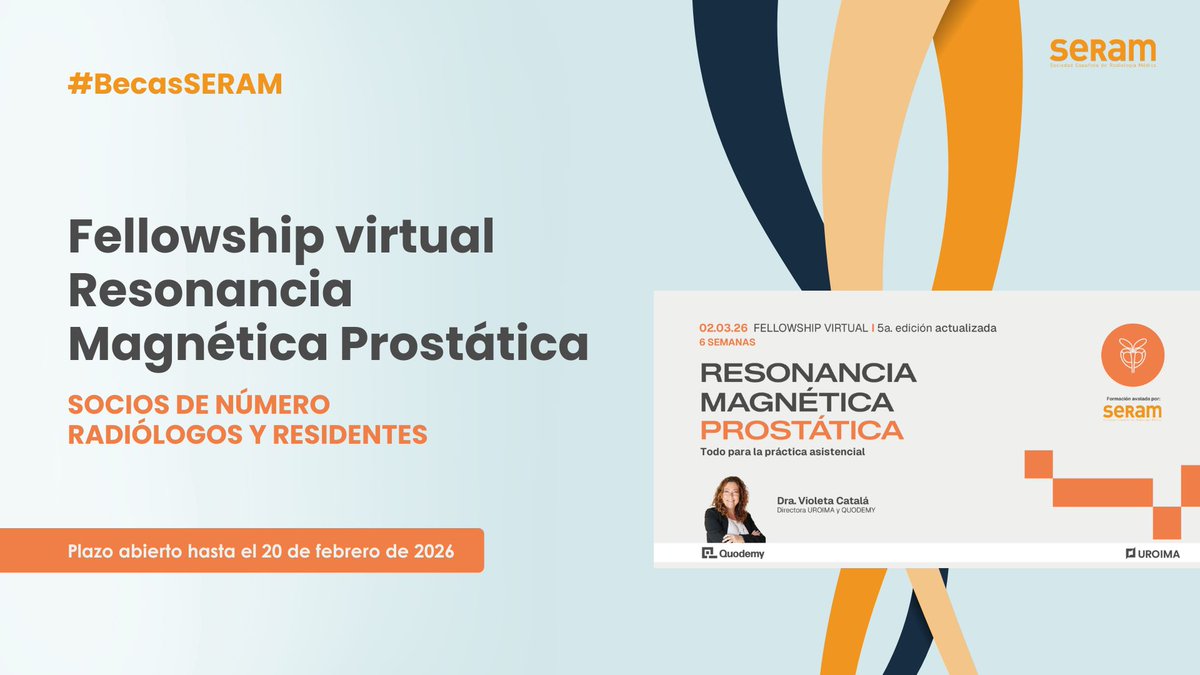 SERAM - Sociedad Española de Radiología Médica tweet media