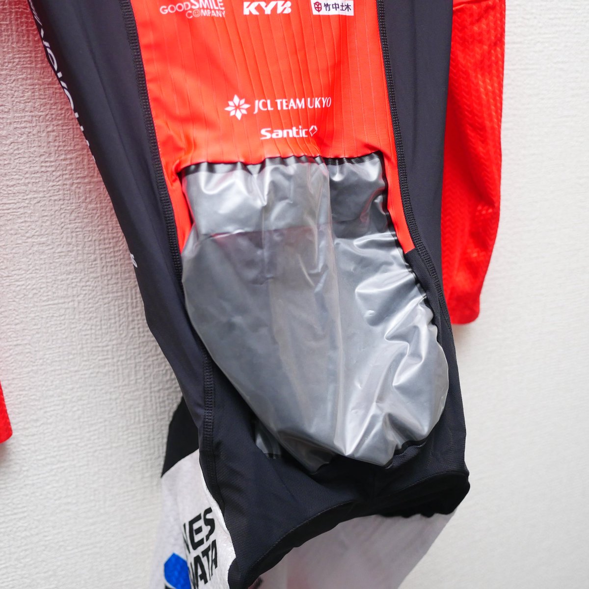プロチーム支給品販売 チーム右京 スキンスーツ Santic製 美品 サイズS