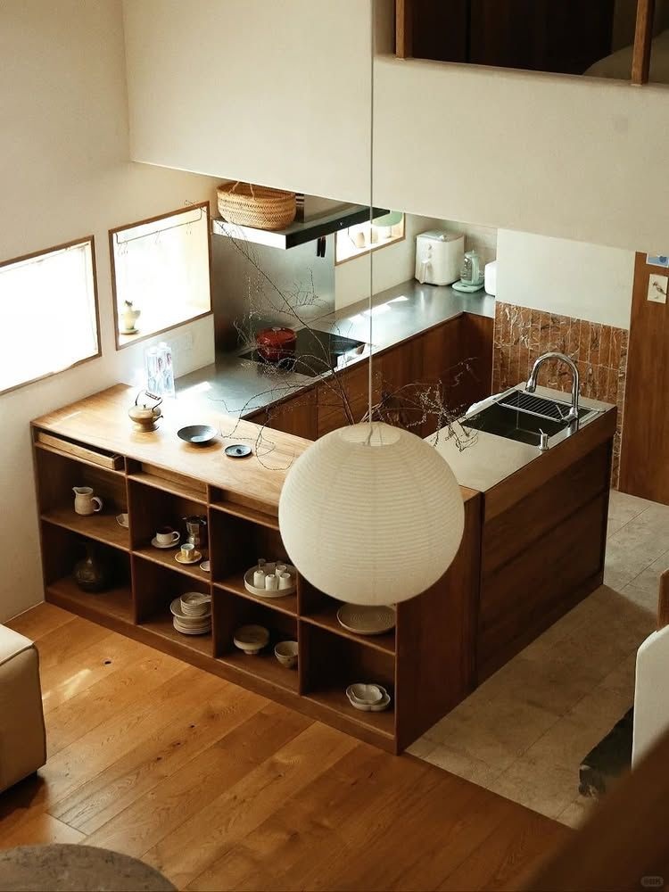 pamvonhadder's tweet image. japanese mid century retro kitchens