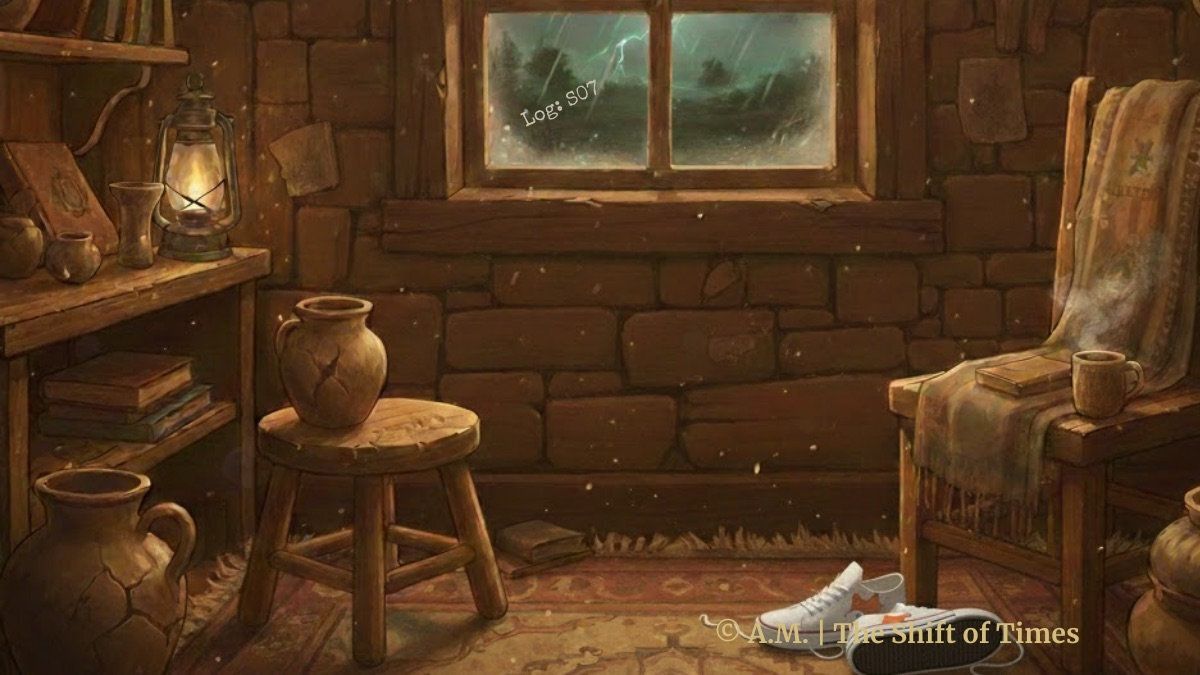TheShiftOfTimes's tweet image. POV: the storm is outside, but you’re already where the story starts.
 ⛈️🕯️Marked for observation 🔍 
#ShiftOfTimes #PortalFantasy #StoryMood