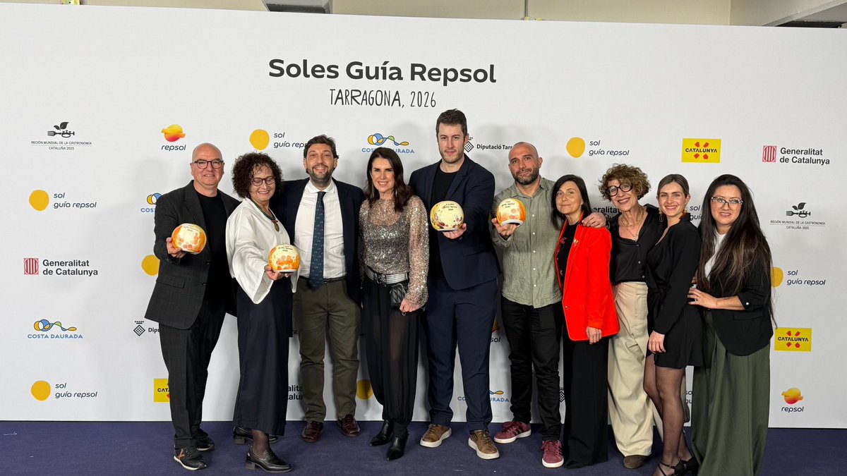 ☀️La Región logra cuatro nuevos Soles Repsol y suma ya 32 distinciones.

📒😋La Guía Repsol 2026 refuerza el posicionamiento de la #RegiónDeMurcia como destino gastronómico de referencia contando con el mayor número de galardones hasta la fecha.

🔗Noticia: