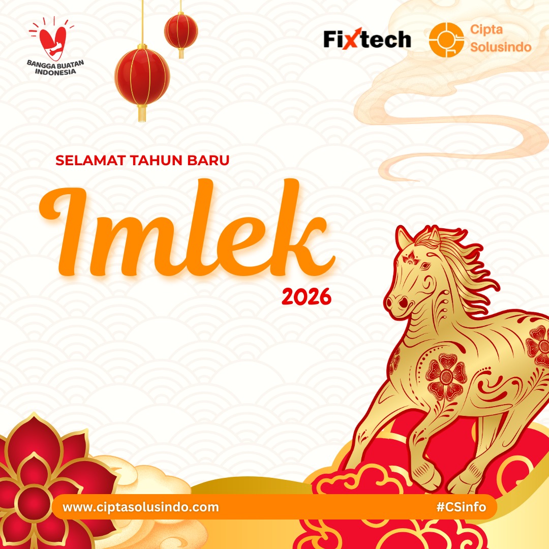 csfixtech's tweet photo. Selamat Tahun Baru Imlek, Fixtechers!👲🏻✨

Semoga ditahun kuda ini membawa keberkahaan dan keberuntungan untuk kita semua. https://t.co/x5eDUO8P5R