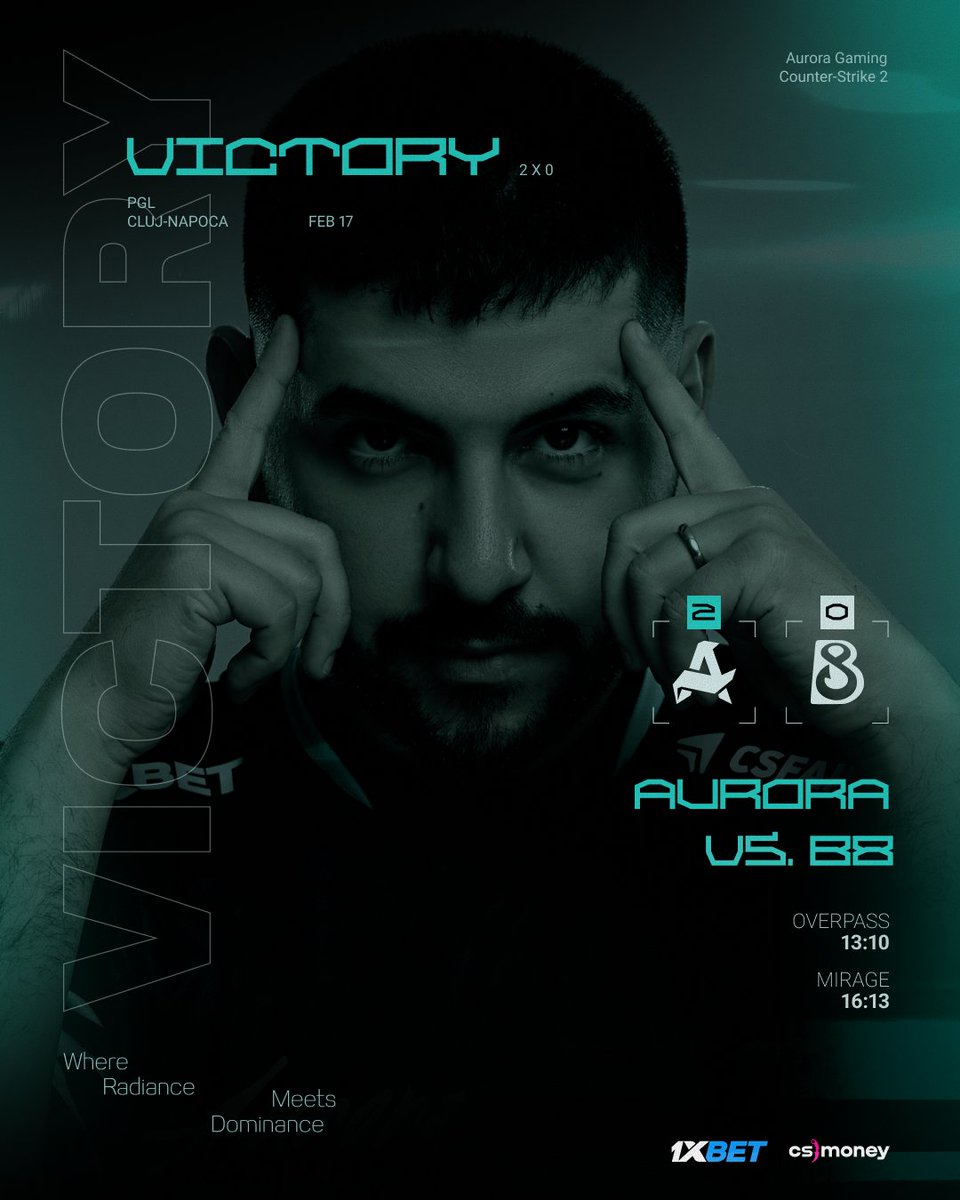 Aurora CS2 tweet media