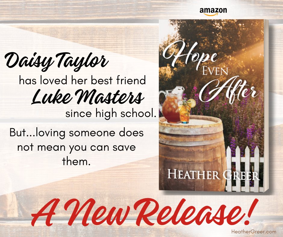 BethWAuthor's tweet photo. Release Day for Heather Greer's romantic women's fiction novel, Hope Even After.
https://t.co/GUSVE0XIHV https://t.co/y8UJbas8B9