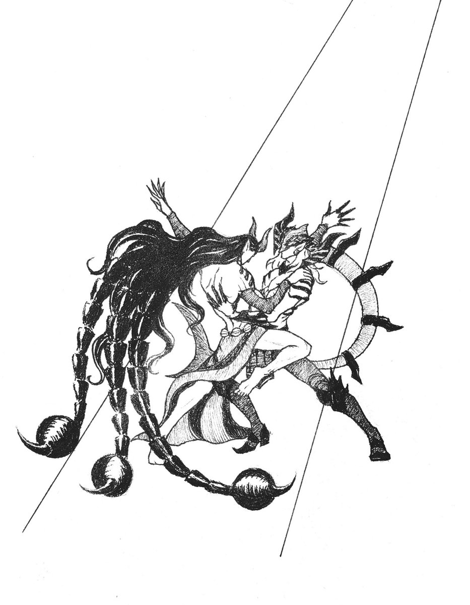 fanart of fanart 
Believe it or not, this is what I truly see from it.
#AFKJourney #haraesto