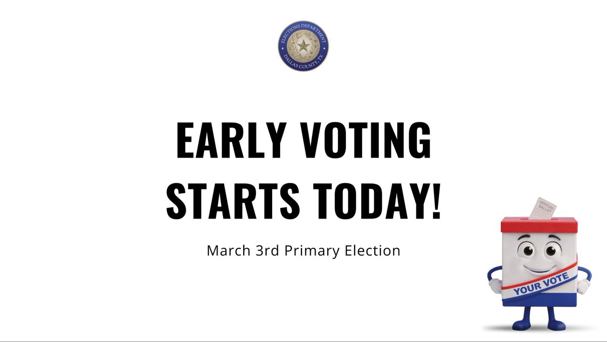 Dallas County Elections tweet media